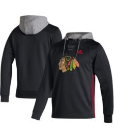 Majestic Chicago Blackhawks Men's Power Play Lace Up Hoodie - Macy's