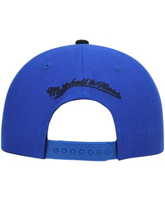 Men's Blue, Black Orlando Magic Hardwood Classics Team Two-Tone 2.0 Snapback Hat