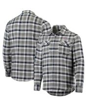 Lids St. Louis Cardinals Antigua Ease Flannel Button-Up Long Sleeve Shirt -  Red/White