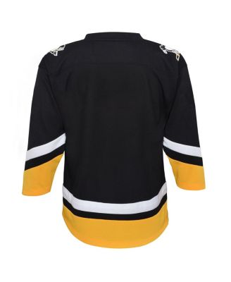 Preschool Boys and Girls Black Pittsburgh Penguins 2021/22 Alternate Replica Jersey