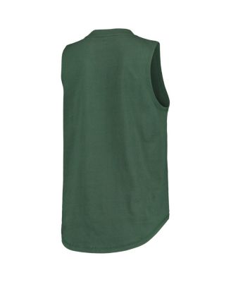 Women's Green Oakland Athletics Marcie Tank Top