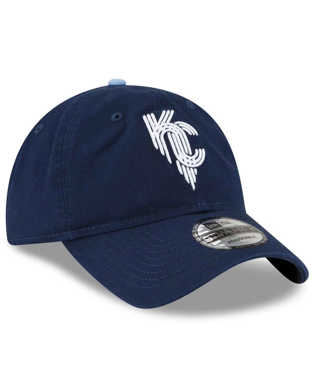 Men's New EraKansas City Royals City Connect 9TWENTY Adjustable Hat - Navy
