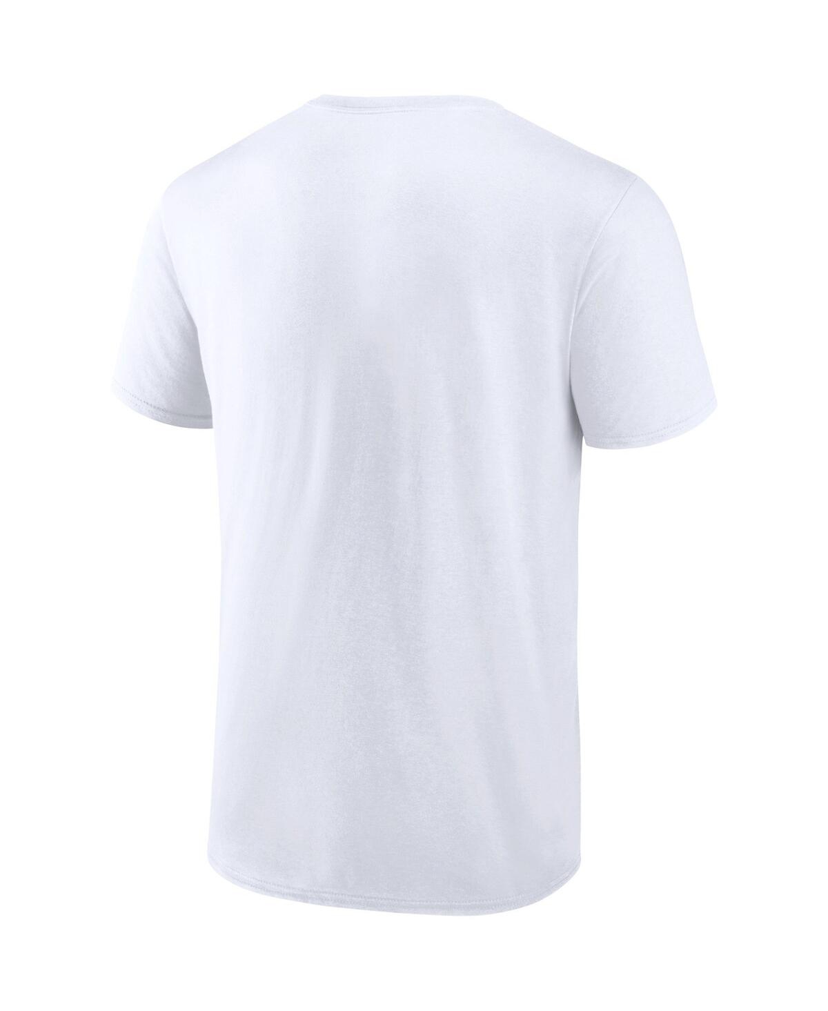 Shop Fanatics Men's  White Los Angeles Rams City Pride Team T-shirt