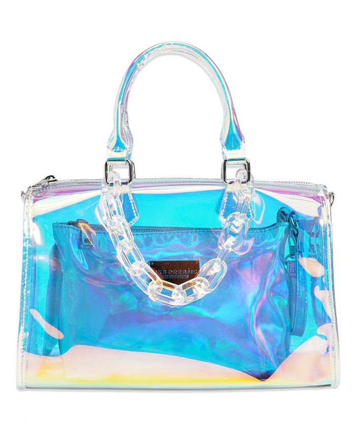 Juicy Couture Purse/Iridescent Silver/Kohl's  Holographic purse, Trendy  purses, Holographic bag
