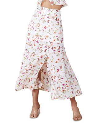 BCBGeneration - Women's Side-Slit Maxi Skirt