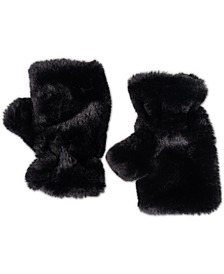 I.N.C. International Concepts® Women's Fingerless Faux Fur Gloves, Created for Macy's