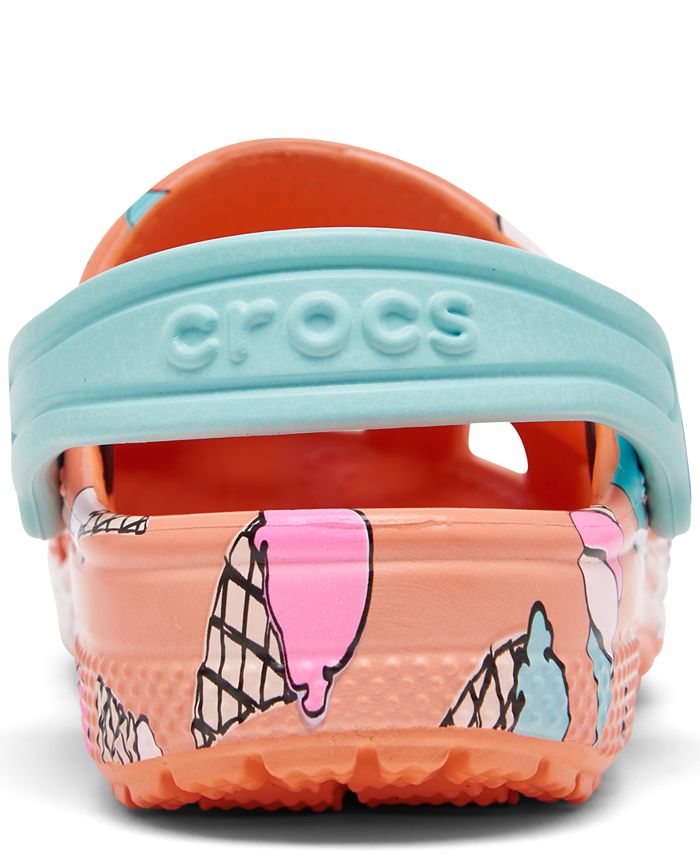 Crocs Toddler Girls Classic Pool Party Clogs from Finish Line - Macy's