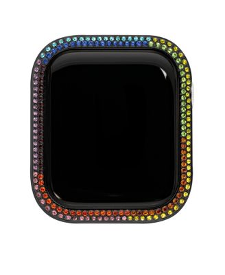 Womens Rainbow Crystal Apple Watch Bumper