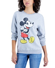 Juniors' Mickey Mouse Graphic Pullover Top