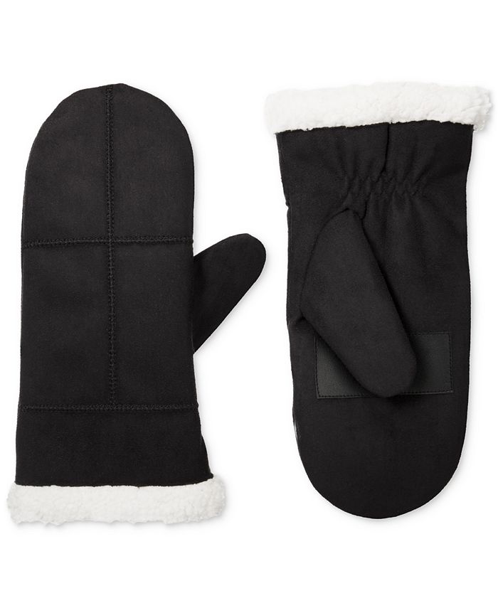 Isotoner Signature Recycled Microsuede Water Repellent Mittens Macy's