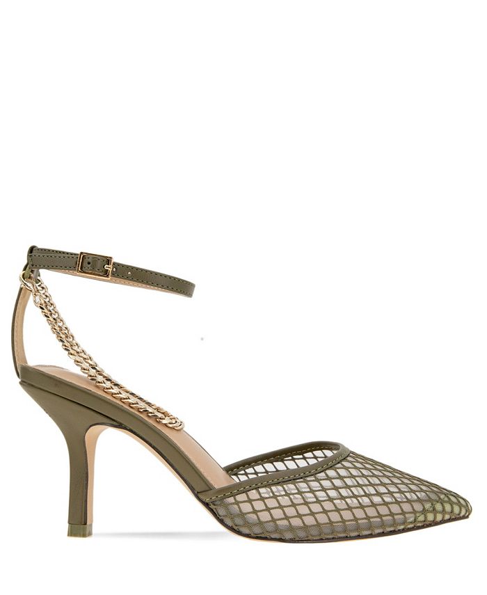 BCBGeneration Women's Mayah Mesh And Chain Detail Pump & Reviews ...