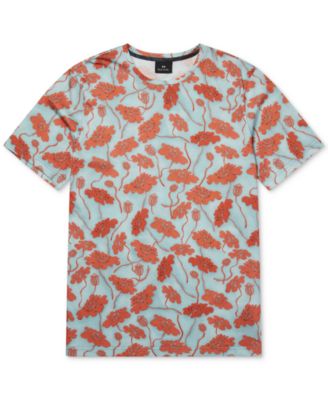 PAUL SMITH - Men's Paper Poppies T-Shirt