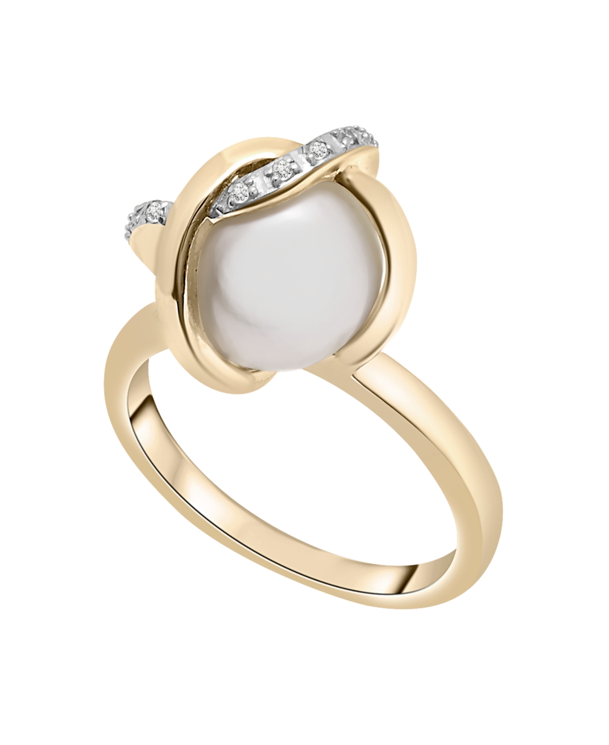 $600 Macys Diamond Accent Onyx Black 10-1/2CT Engagement Wedding Ring 14K Gold 7 