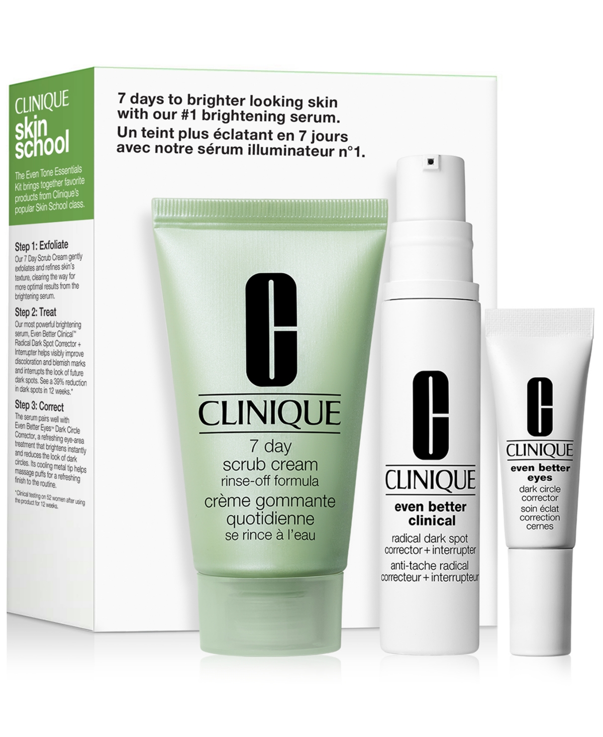 Clinique 3-pc. Skin School Supplies Even Tone Essentials Set