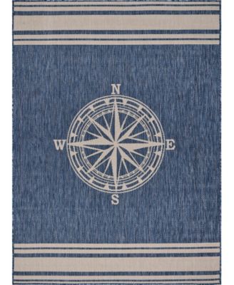 Shoreline SRL-871 7'6" x 9'5" Outdoor Area Rug