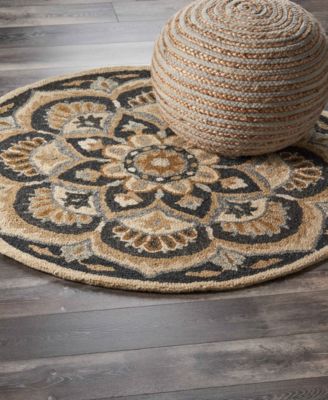Radiance RDC-062 6' x 6' Round Area Rug