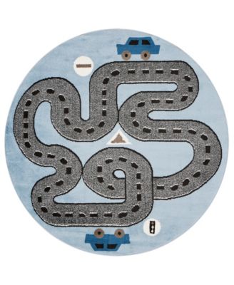 Jovial JVL8126A 4'8" x 4'8" Round Area Rug