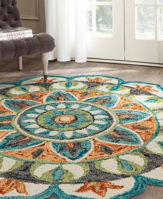 Lr Home Radiance Rdc54085 Area Rug In Teal,green