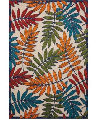 Nourison Home Aloha ALH18 5'3" x 7'5" Outdoor Area Rug