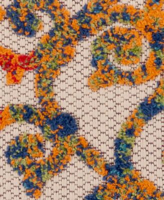 Aloha ALH21 2'8" x 4' Outdoor Area Rug