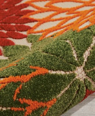 Aloha ALH05 2'8" x 4' Outdoor Area Rug