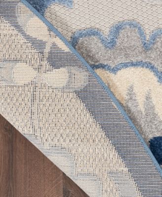 Aloha ALH17 4' x 4' Round Outdoor Area Rug