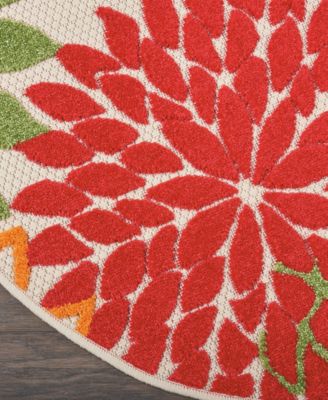 Aloha ALH05 4' x 4' Round Outdoor Area Rug