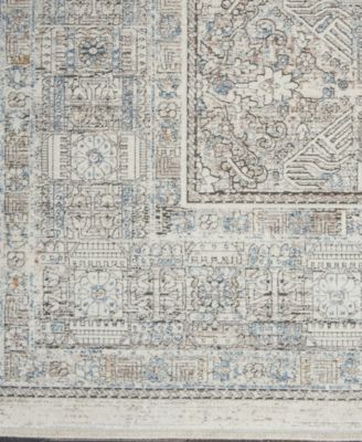 Nourison Home Starry Nights Stn02 Area Rug In Gray