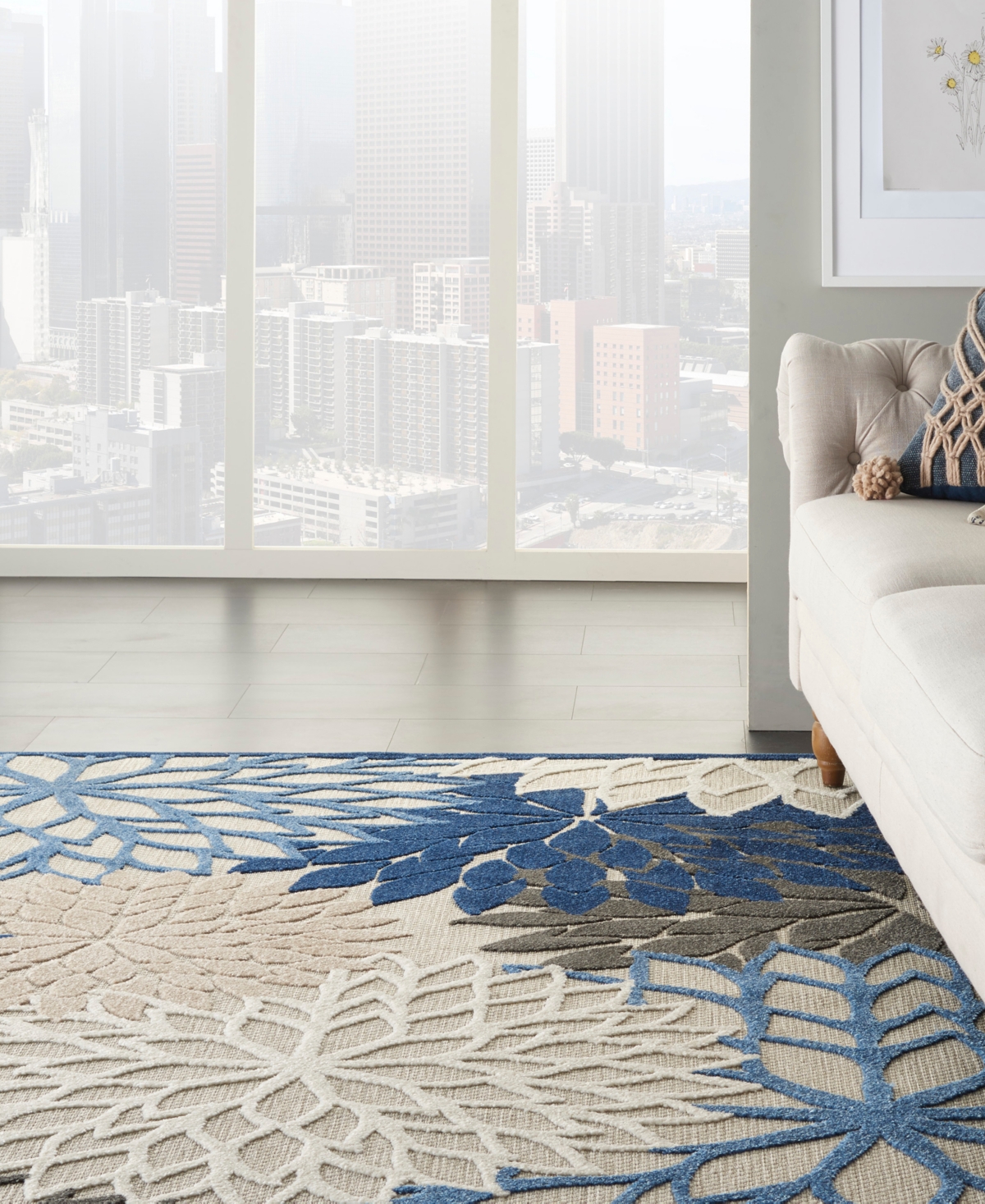 Nourison Home Aloha ALH05 Outdoor Area Rug - Multi