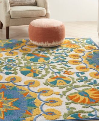 Aloha ALH22 5'3" x 7'5" Outdoor Area Rug