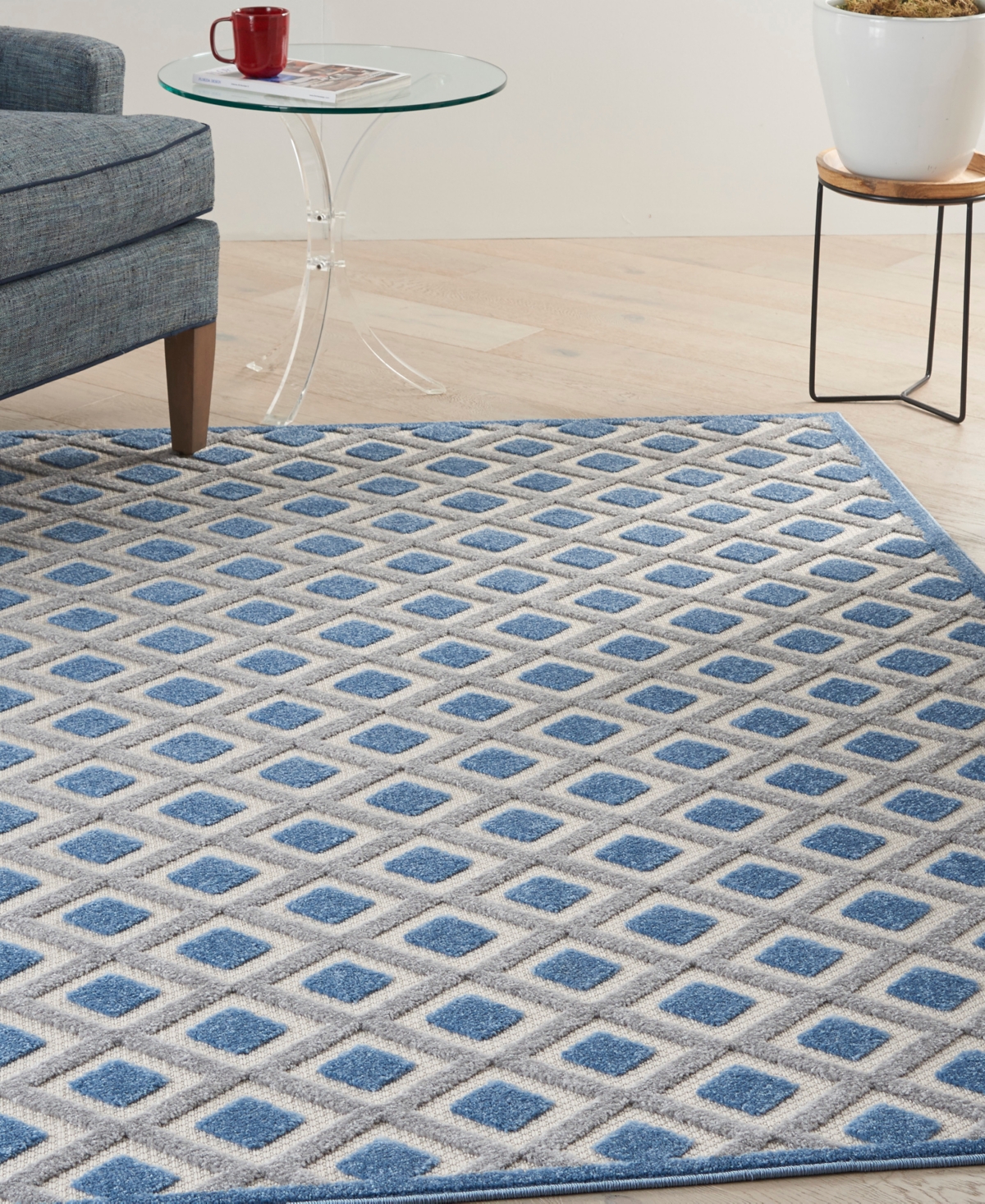 Nourison Home Aloha ALH26 3'6" x 5'6" Outdoor Area Rug