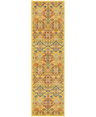 Allur ALR03 2'3" x 7'6" Runner Rug