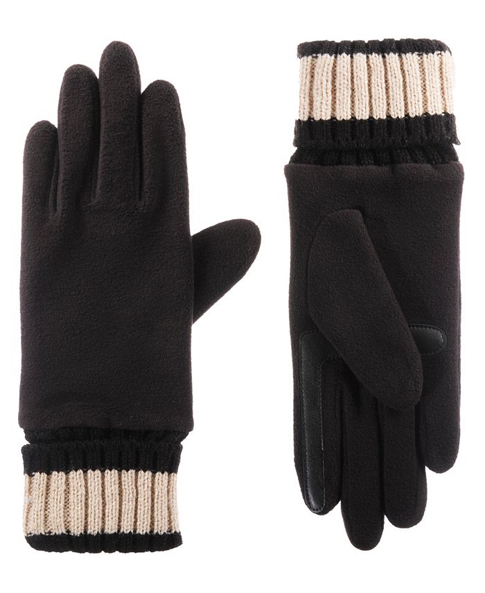Macys mens isotoner sales gloves