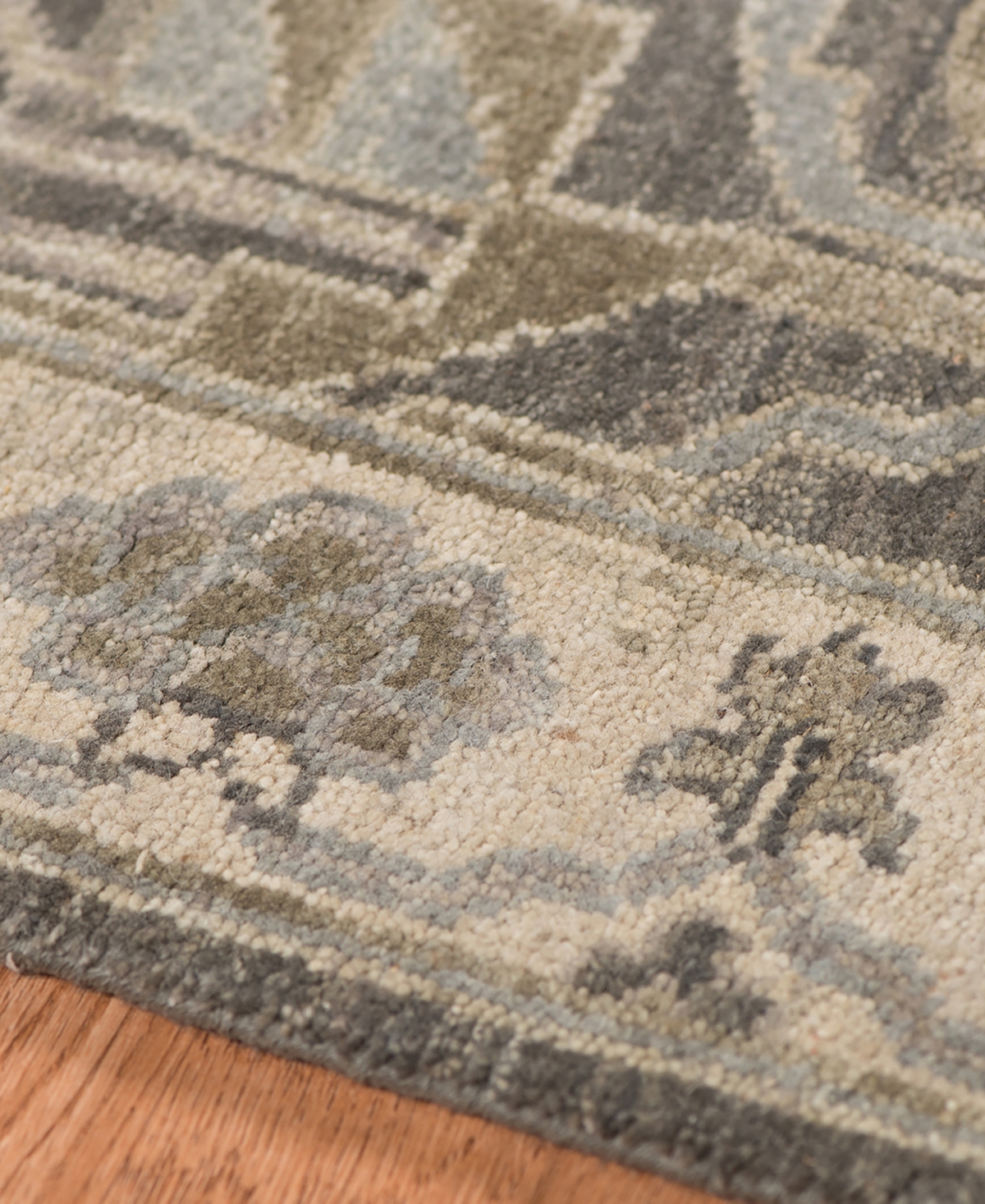 Amer Rugs Nuit Arabe Rawe Area Rug - Brown