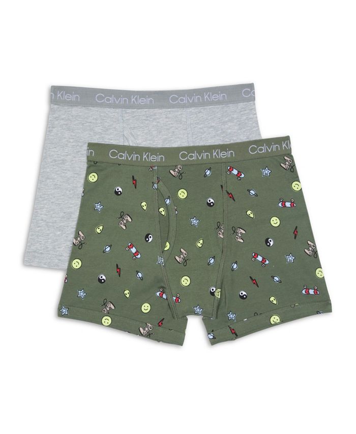 Calvin Klein Big Boys Boxer Brief, Pack of 2 Macy's