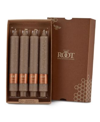 Timberline Collenette 9" Taper Candle Set, 4 Piece