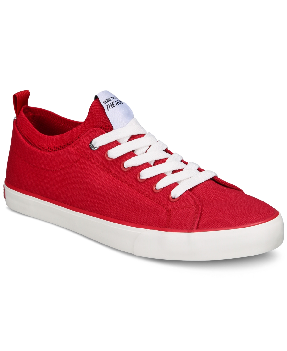 Shop Kenneth Cole Men's The Run Casual Lace-up Sneaker In Red