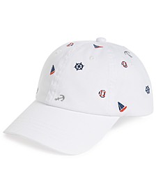 Men's Nautical Embroidered Baseball Hat, Created for Macy's 