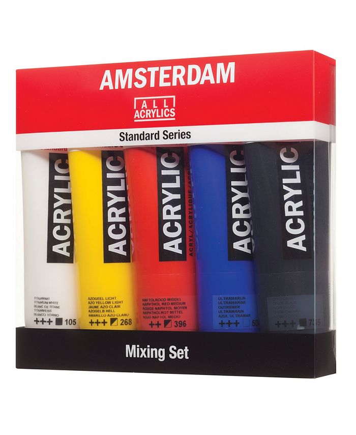 Amsterdam Standard Series Acrylic Paint Set, 5 Piece Macy's