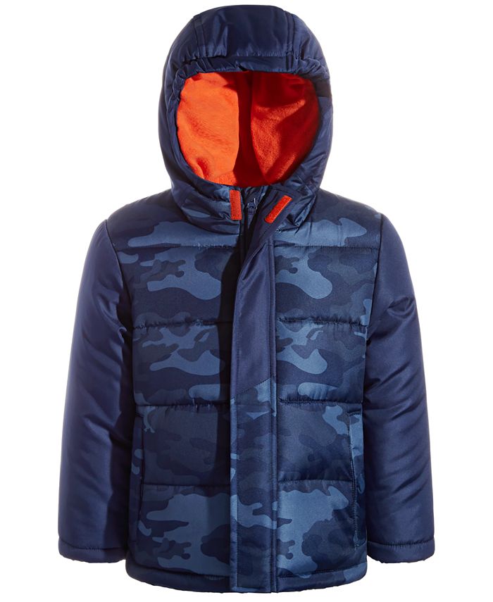 S Rothschild & CO Toddler & Little Boys Camo Puffer Jacket - Macy's