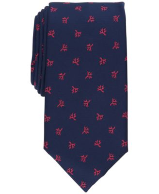 Club Room - Men's Classic Coral Neat Tie