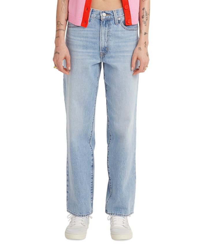 Levi's Women's Mid Rise Cotton 94 Baggy Jeans - Macy's