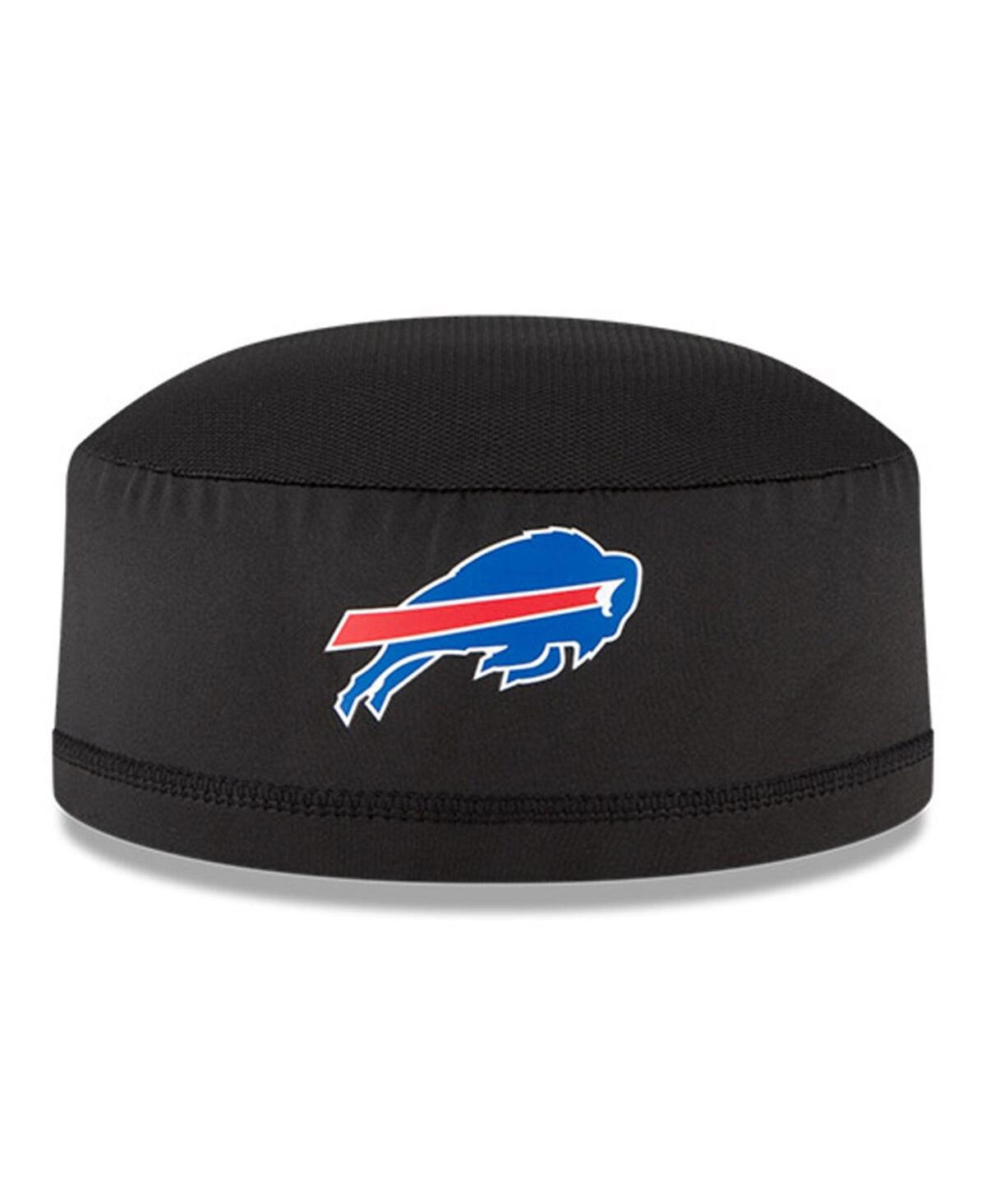 New Era Men's Black Buffalo Bills Nfl Training Skully Cap In Black