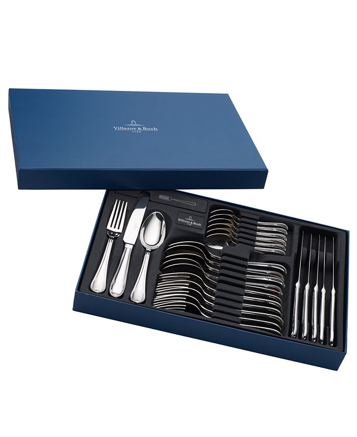 Villeroy & Boch Mademoiselle 64 Piece Flatware Set For 12 Macy's