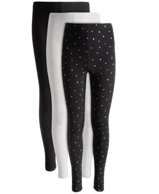 Epic Threads Big Girls 3-Pack Solid Leggings, Created For Macy's - Macy's