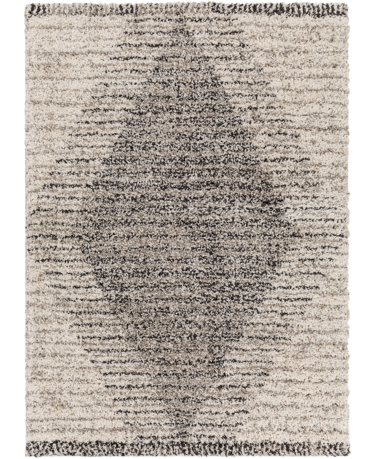 Surya Capella Shag Cps-2300 5'3in x 7' Area Rug - Cream, Tan