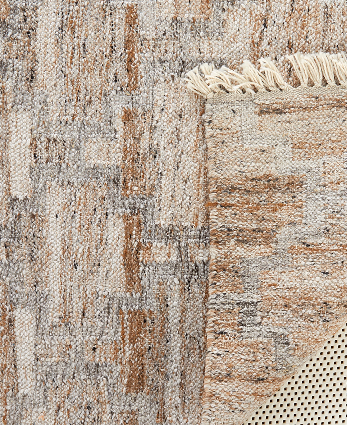 Simply Woven Beckett R0787 5' X 8' Area Rug In Beige,gray