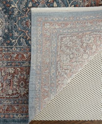 Shop Simply Woven Gilford R39gt Area Rug In Blue,rust