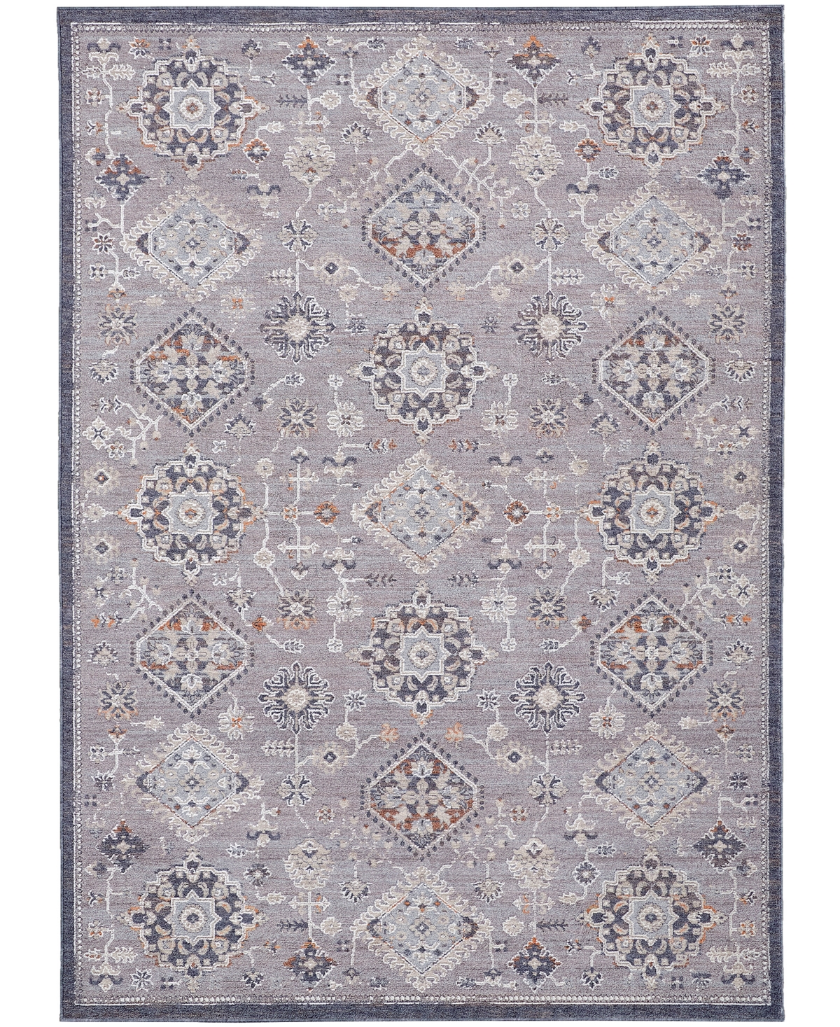 Feizy Edwardo R39EA 5' x 8' Area Rug - Gray