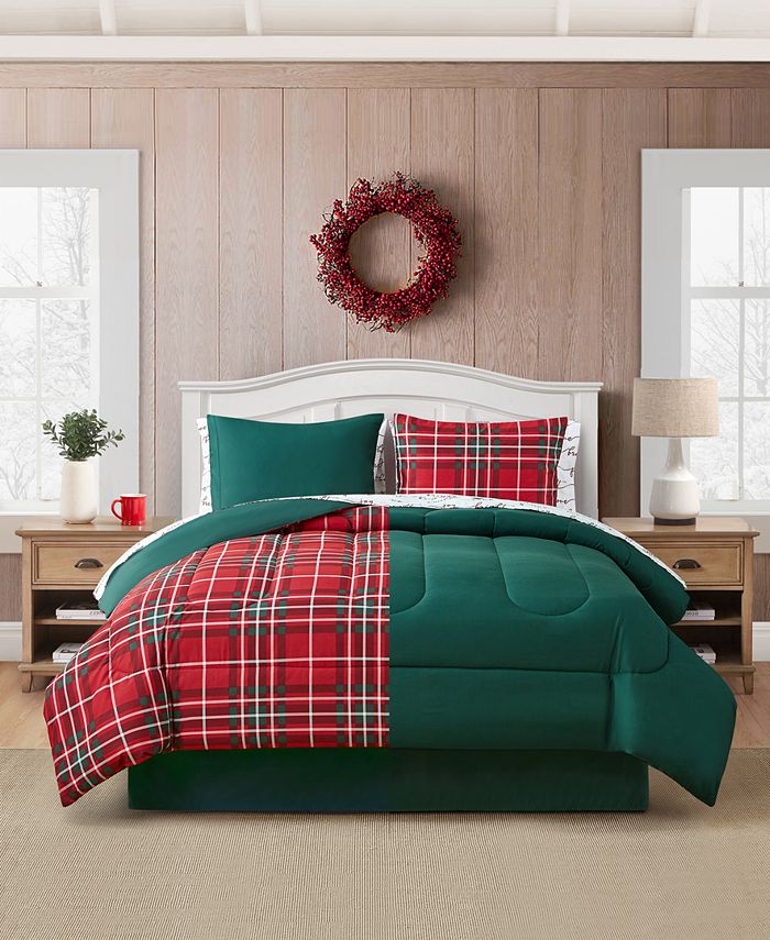 Mytex Happy Holiday 8Pc Comforter Sets, Created For Macy's Macy's